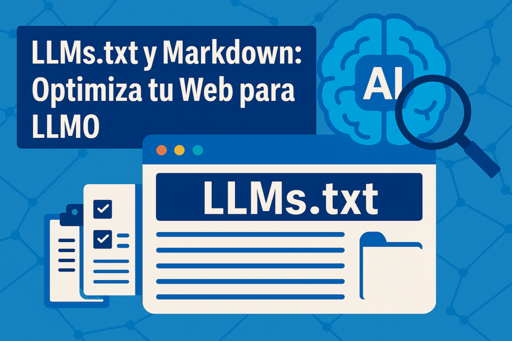 LLMstxt y Markdown Optimiza tu Web para LLMO